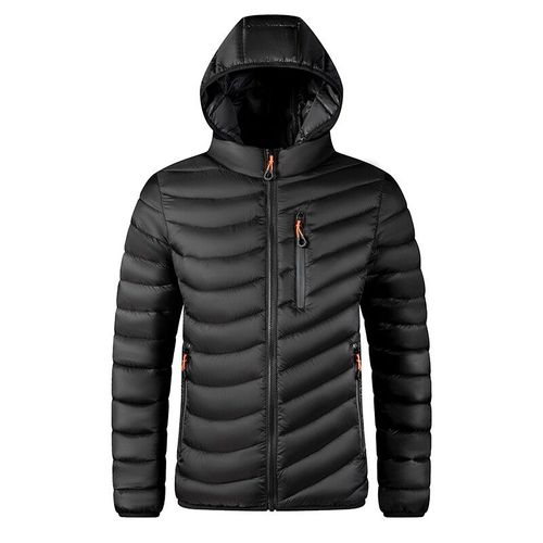 Veste Parka Imperméable Chaude Pour Homme,Manteau À Capuche,Décontracté,De Marque,Coupe-Vent,Vêtements D'extérieur,Chapeau,Automne Hiver