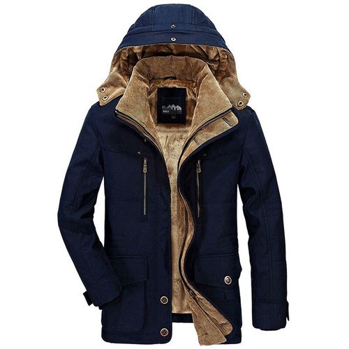 Veste Parka À Capuche Pour Homme,Style Militaire,Coupe-Vent,Style Optique,Décontracté,À La Mode,Automne Hiver 2024