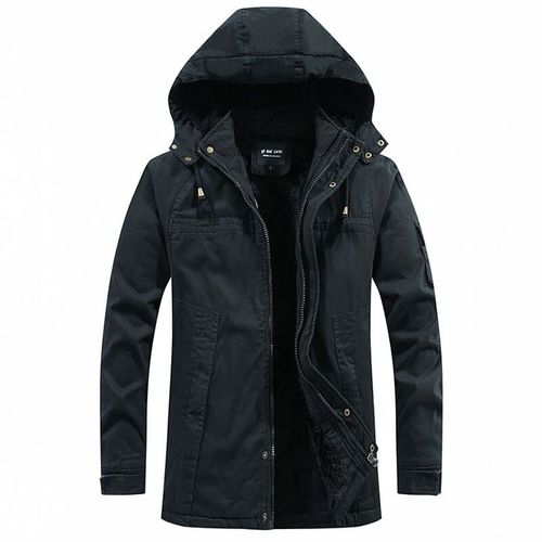 Veste À Capuche En Coton Lavé Pour Hommes,Parkas Universitaires Chaudes,Manteau Militaire,Vestes Coupe-Vent,Optique Smile Casual,Hiver,2024