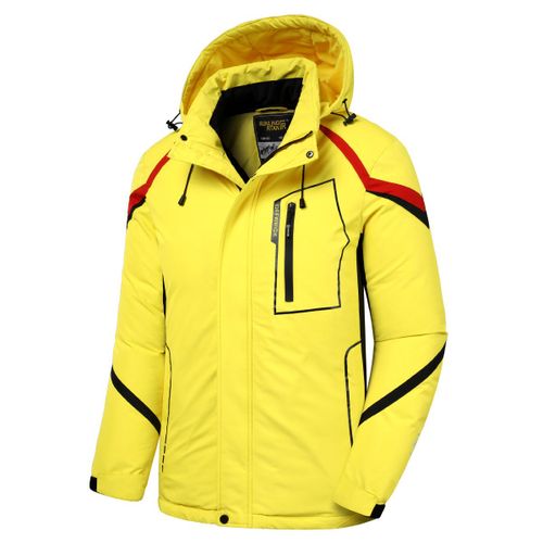 Parka Chaude À Capuche Et Imperméable Pour Homme,Veste Décontractée,Polaire Épaisse,Jet Ski,Extérieur,Neige,Hiver