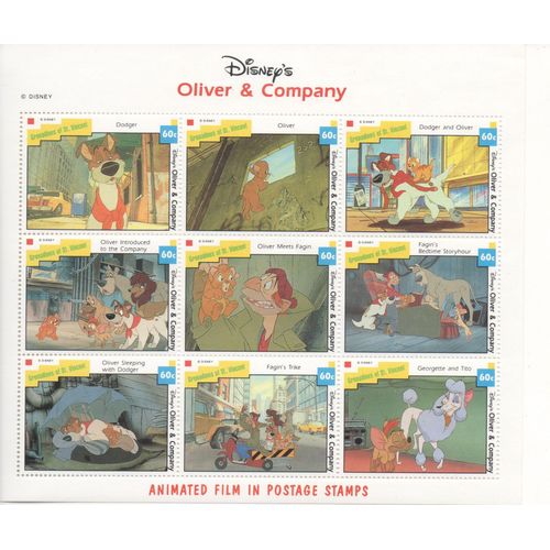 Grenadines Of Saint Vincent Timbres Oliver Et Compagnie 3 Blocs