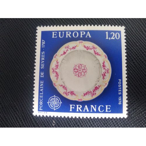 Timbre France Y T 1878 Porcelaine De Sèvres 1787 1976 (040609 )