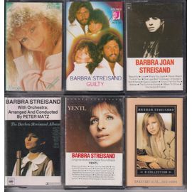 Barbra Streisand Lot De 6 K7 Cassettes Audio Tape A