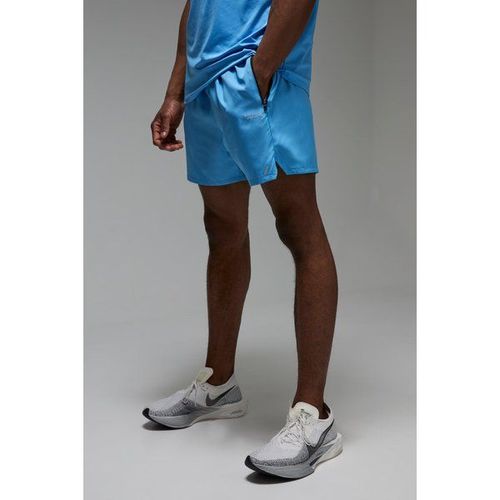 Short De Sport Perforé - Man Active Homme - Bleu - Xxl, Bleu