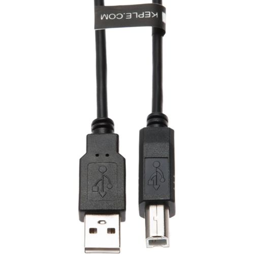 KAL-Câble USB Imprimante 3m Compatible avec Lexmark, Samsung, Fujitsu, Brother, Canon, Xerox, Dell | Cordon d¿impression Male USB Vers USB B