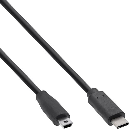 KAL-USB C/USB Mini-B, 1.5 m câble USB 1,5 m USB 2.0 Mini-USB B Noir