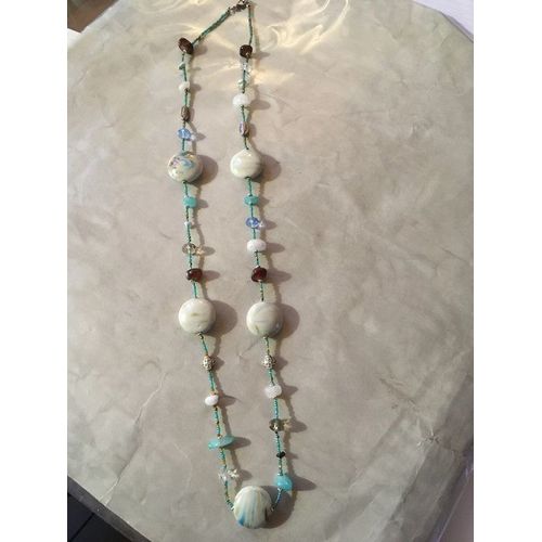 Collier Fantaisie Femme Dans Le Turquoise