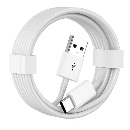 KAL-Carplay Câble de rechange pour iPhone 16/15, iPhone 16/15 Plus 16/15Pro16/15Pro Max, chargeur USB A vers USB C pour Carplay, câble USB C pour iPad 10e génération iPad Air 1,8 m (blanc)