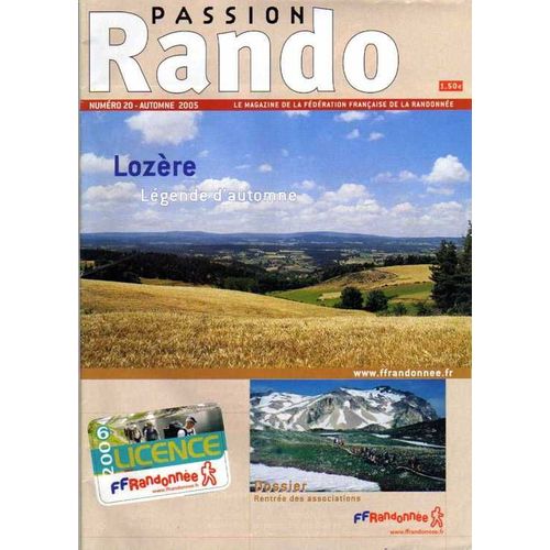 Passion Rando  N° 20 : Lozere, Legende D'automne