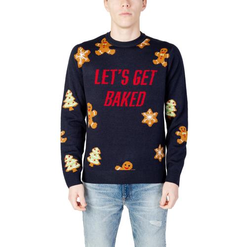 Pullover Homme Only & Sons Onsxmas Reg 12 Lets Get Crew Knit 22027279