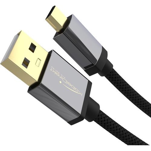 KAL-\u2013 1,5m Câble de Chargement Micro USB (Câble de données Micro USB, pour Tous Les appareils Micro USB) Pro Series