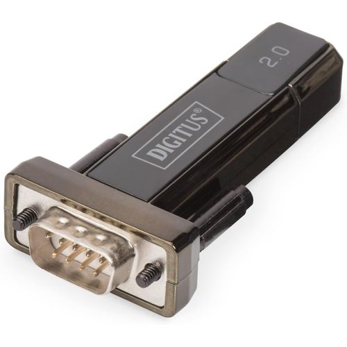 KAL-USB vers Série Adaptateur - Convertisseur RS232 - USB 2.0 Type-A vers DSUB 9M - Chipset FTDI FT232RL - Incl. 80 cm de câble