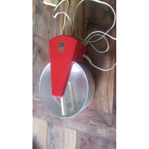 Sorbetiere Rouge 3 4 De Litre Seb Avec Livret Recettes Vintage 1970