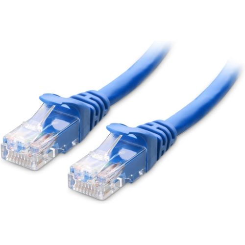 KAL-10 Gbit/s Câble Ethernet Cat6 snagless 9m (Câble RJ45, Câble Internet Cat 6) en Bleu, 9 mètres