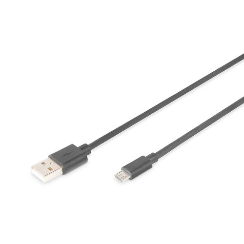 KAL-Câble Micro USB AK-300110-018-S Noir 1,8 m