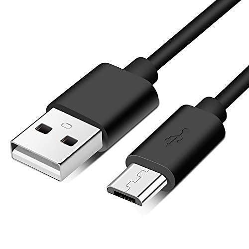 KAL-Câble de charge USB compatible avec Fujifilm Instax Share SP-2, Polaroid Zip, HP Sprocket, Polaroid Mint, Kodak Mini/Printomatic, Lifeprint, Canon Ivy et imprimantes photo similaires (3 m)
