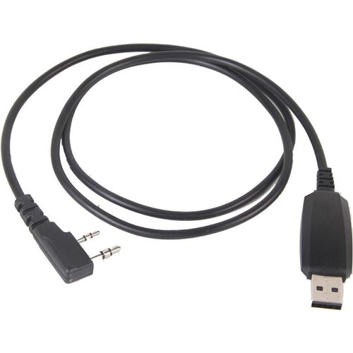 KAL-Câble de programmation USB pour talkie-walkie Quansheng UVK5 et UV-K(58) - Accessoire pour système informatique compatible Baofeng Kenwood