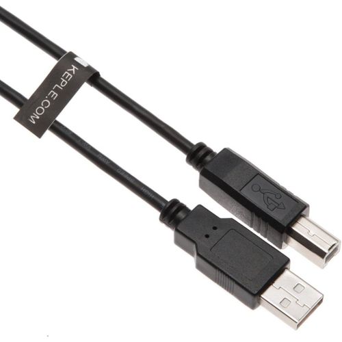 KAL-Cable USB Imprimante 3m Compatible avec HP Officejet Pro 8740, Pro 8620, 3831, HP Deskjet 2544, 2540, CANON PIXMA MG5650, Selphy CP1200 | Cordon d'impression Male USB Vers USB B Epson, Samsung, D