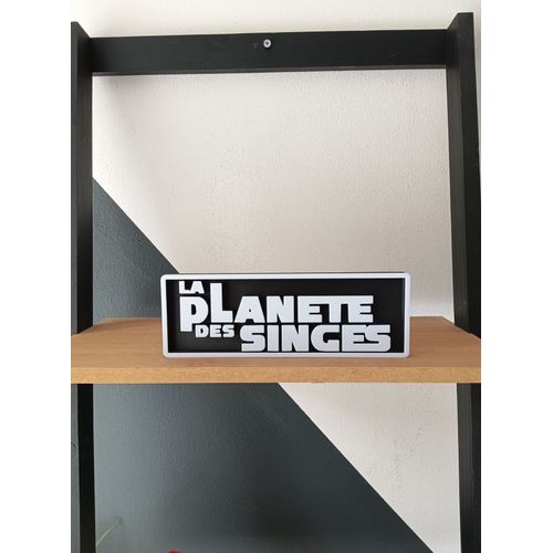 Plaque De Cinéma 3d / La Planete Des Singes