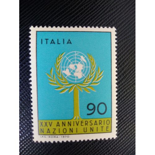 Timbre Italie Yt 1058 Les Nations Unies 1970 ( 1 010904 )