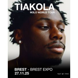 Billet De Concert Tiakola Brest 27/11/2025 (Vente De 2 Billets) 