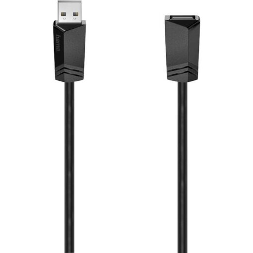 KAL-câble USB A - USB A (câble d'extension, prise USB 2.0 A, prise ...