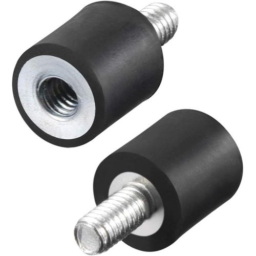 KALANKA-M4 Mâle Femelle Silent Bloc Amortisseur Anti-vibration Support Caoutchouc 10mmx10mm 2pc