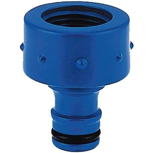 KALANKA-Nez de Robinet Femelle 1"" Top Line, Connecteur Universel pour Tuyau d'Arrosage, Protection Solaire, Installation Facile, Bleu