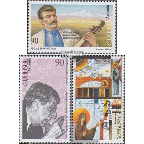 Arménie 308,309,328 (Complète Edition) Neuf Avec Gomme Originale 1997 Jivani, Babajaian, Noël