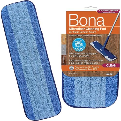 Pad de Nettoyage en Microfibre - 42 CM - Compatible avec Balai Microfibre pour Sol - Jusqu'à 500 Fois - 1-Pack.[G496]