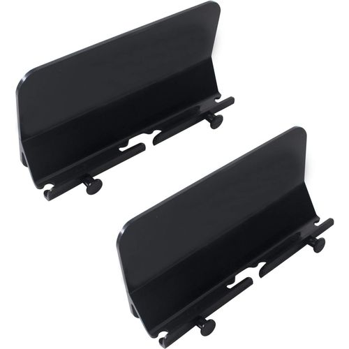 Support de Téléphone Mural Téléphone Chargement Portable pour Maison Salle de Bain Cuisine Bureau Compatible Socle de Support de Charge Universel 2pcs (Noir).[G175]