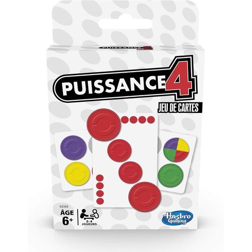 Puissance 4 En Jeu De Cartes - Jeu De Societe - Version Française