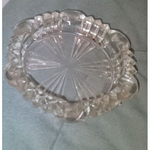 Grand Cendrier En Verre ..