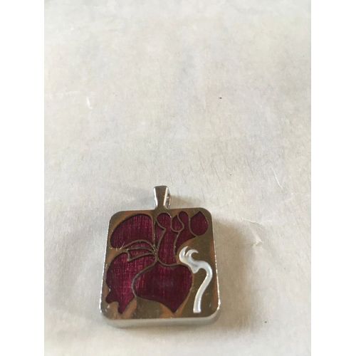 Pendentif Style Vitrail Parfum Enza - Thomas Lawrence - Paris