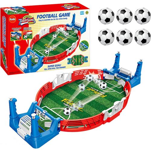 Mini Football Avec 6 Balles, Jeu De Baby Foot Interactif, Table De Football, Mini Baby Foot De Table Enfant Cadeau De Fête Pour Enfants Et Adultes, Baby Foot Enfant