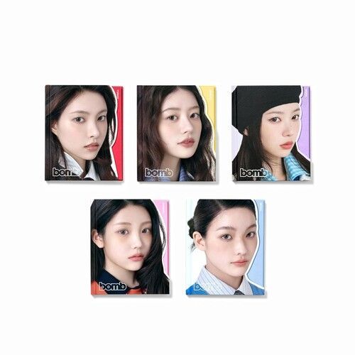 Illit - Bomb [Gllit Ver.] [Compact Discs] Photo Book, Photos, Poster, Stickers