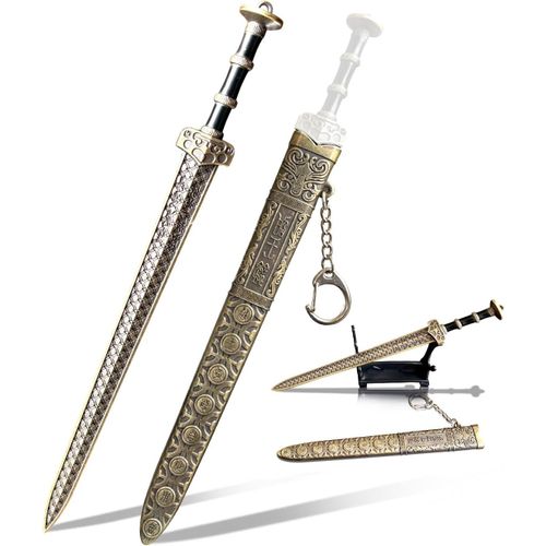 BMTTERQGWO - Ouverture lettre epee ancienne avec fourreau et support, outil decoratif pour couper enveloppes
