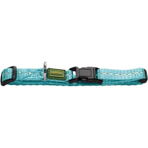 Ershi-Tripoli Vario Basic Collier Pour Chien, Nylon, Réfléchissant, Fermoir À Clic, Taille M, Bleu Clair[1185]