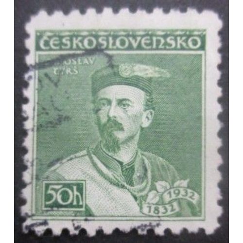 Tchecoslovaquie N°277 Miroslav Tyrs Oblitéré