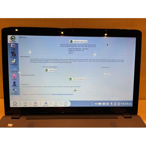 Ordissimo Laura V4 - 17" Intel Pentium - Ram 4 Go - SSD 480 Go