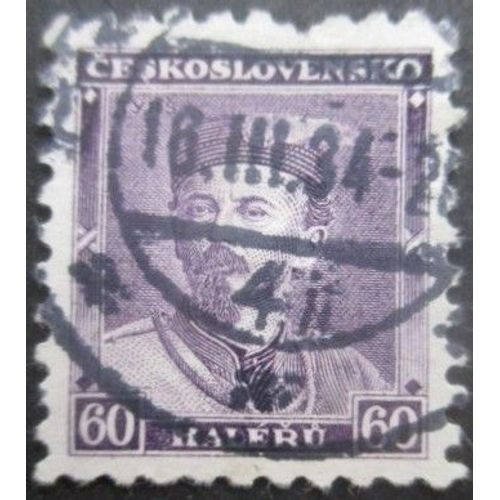 Tchecoslovaquie N°281 Miroslav Tyrs Oblitéré