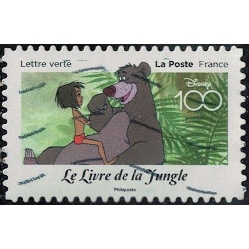 France 2023 Oblitéré Used Disney 100 Ans D'histoires À Partager Le Livre De La Jungle Y&t Fr 2331