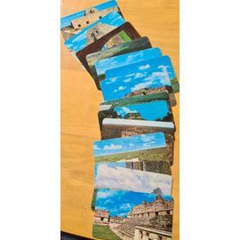 15 Cartes Postales Monuments Précolombiens Mexique Années 1980