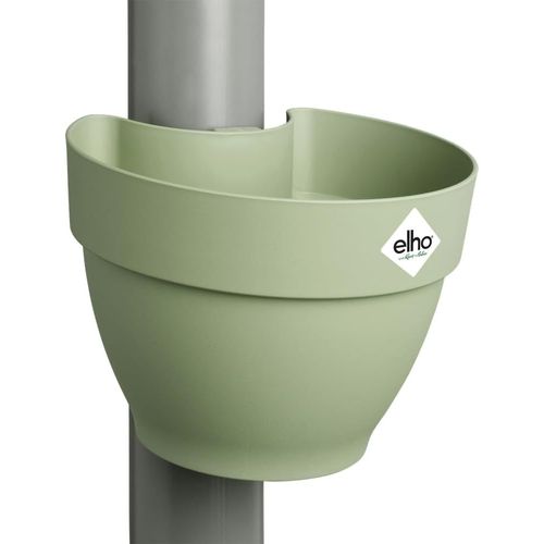 KALANKA-Vibia Campana Pot Gouttière 40 - Pot De Fleurs pour Extérieur - Ø 21.6 x H 16.3 cm - Vert/Vert Pistache