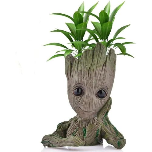 KALANKA-Pot à Fleurs ou à stylos en Forme de Personnage de Dessin animé, Cadeau de Noël pour Enfants (A)