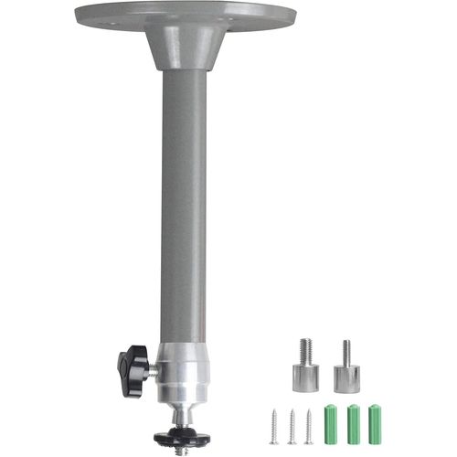 KALANKA-Mini projecteur Support Mural Compatible avec QKK,DR.J Upgrade,DBPOWER,Ancre, VANKYO,AAXA Technologies, PVO,Artlii,LoongSon,APEMAN et la Plupart (175 mm, Gris)