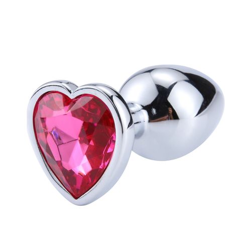 Plug Anal En Métal Pour Adultes,Plug Anal Intérieur,Outil De Masturbation,Masseur De Sexe,Jouets Sexuels,Document De Msi,Plug Anal,Masseur De Prostate,18,3 Tailles - Type Rose Red-L