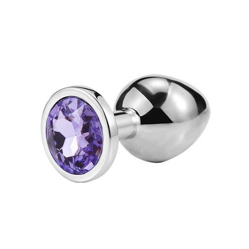 Jouets Anaux En Métal Doré De Luxe Pour Adultes,Entraîneur Anal,Plug Anal Bijou,Gay,Femmes,Hommes,Gay,Cadeaux Sexuels Pour Maire,Intérieur À Pro,3 Pièces - Type Light Purple-S