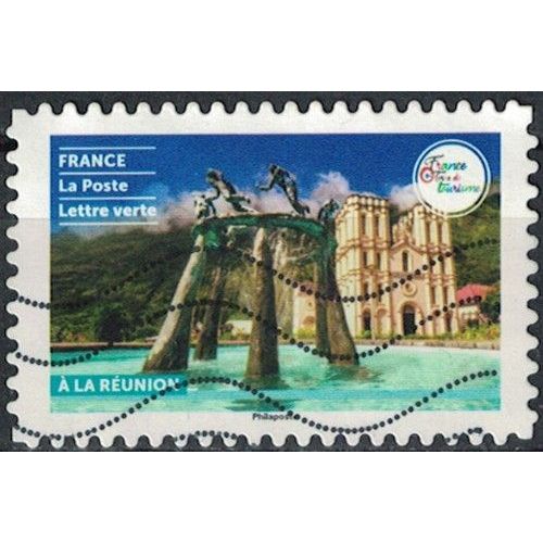 France 2024 Oblitéré Used Terre De Tourisme Fontaines À La Réunion