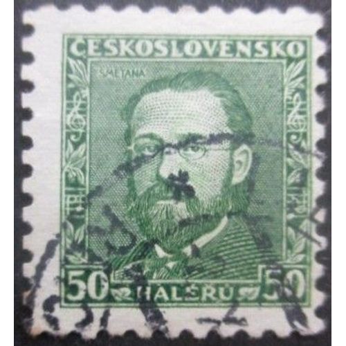 Tchecoslovaquie N°284 Bedrich Smetana Oblitéré